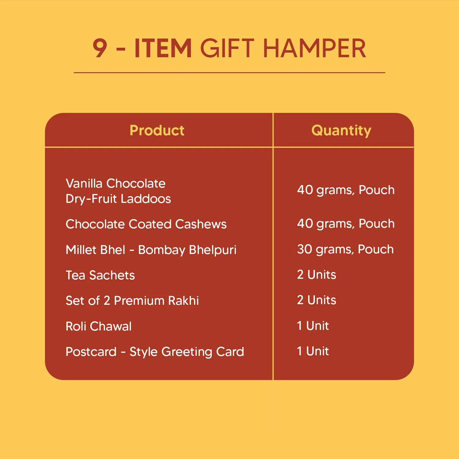 Anmol - 9 Items Rakhi Gift Hamper - Image 6
