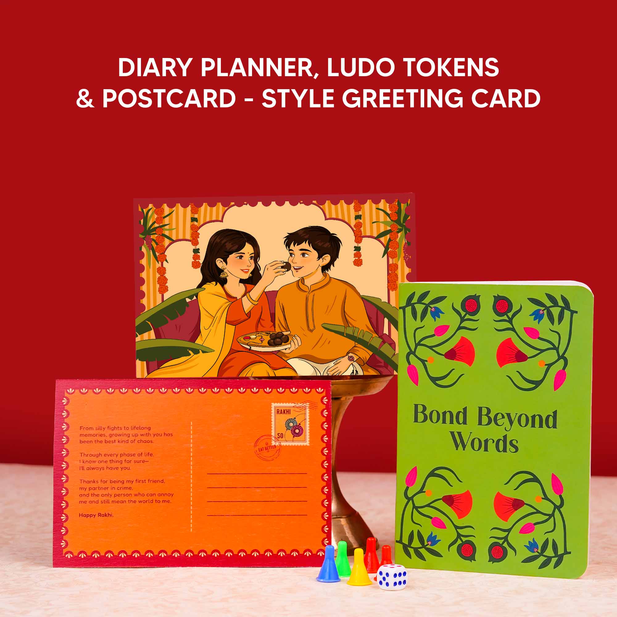 Bachpan - 9 Item Rakhi Gift Hamper - Image 5