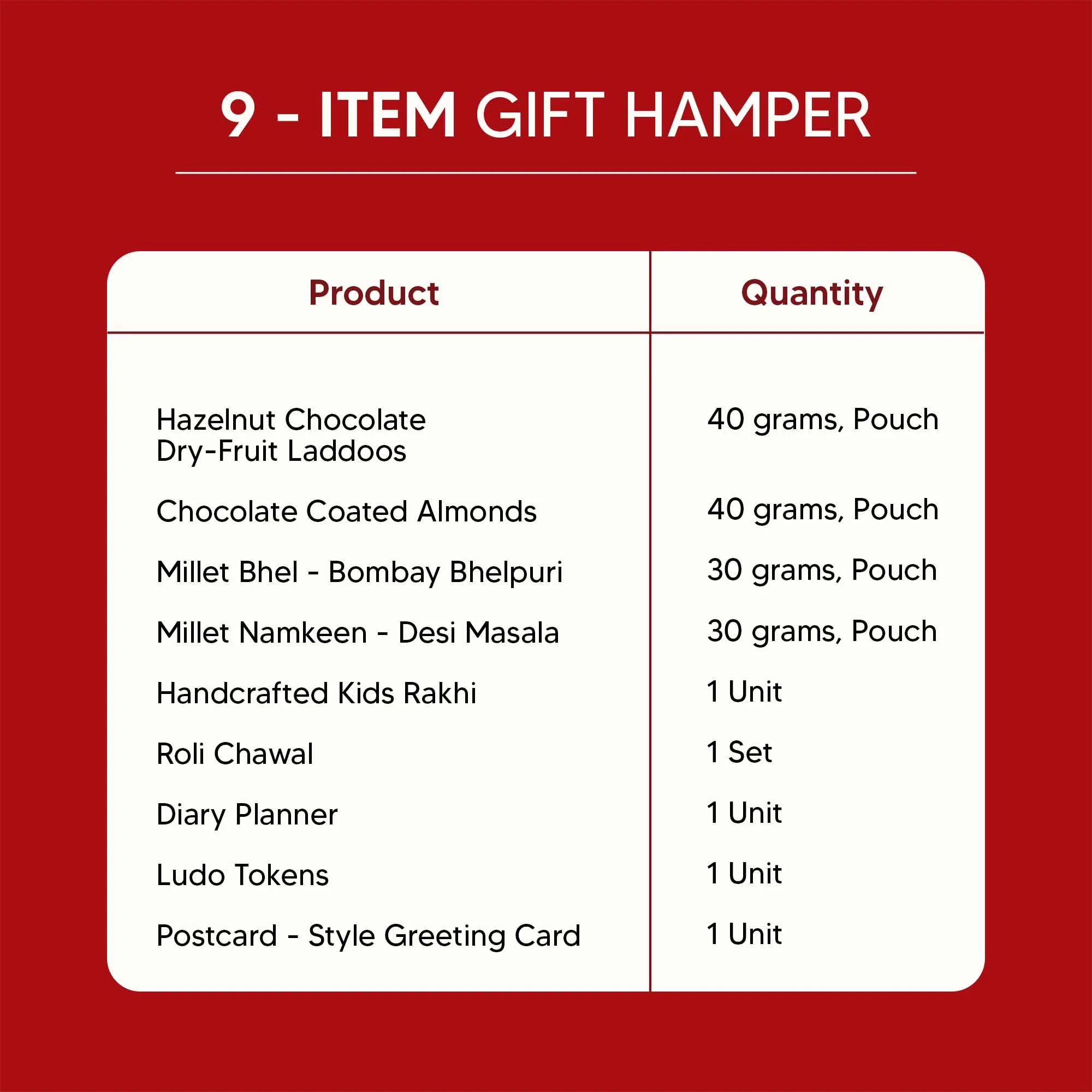 Bachpan - 9 Item Rakhi Gift Hamper - Image 7