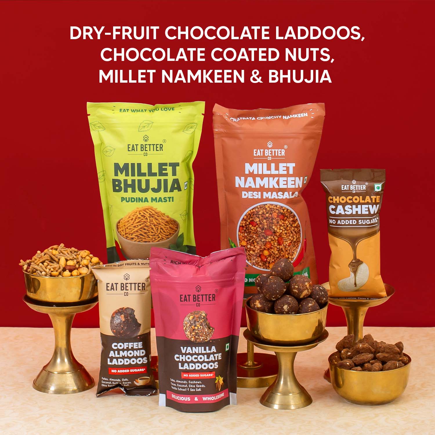 Celebrating - 11 Item Rakhi Gift Hamper for Sister - Image 3