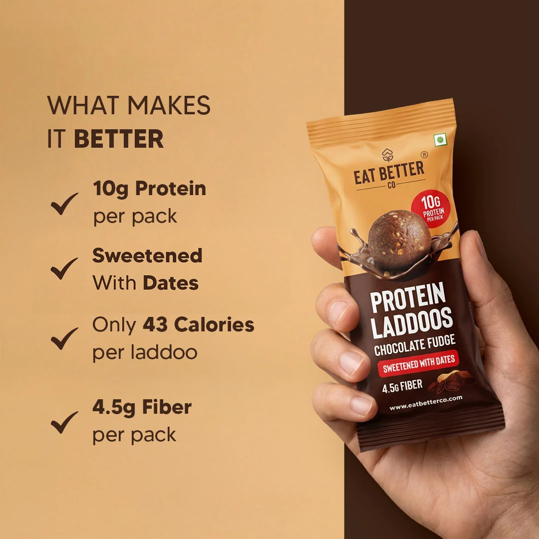 Chocolate Fudge - Protein Laddoos - Image 4