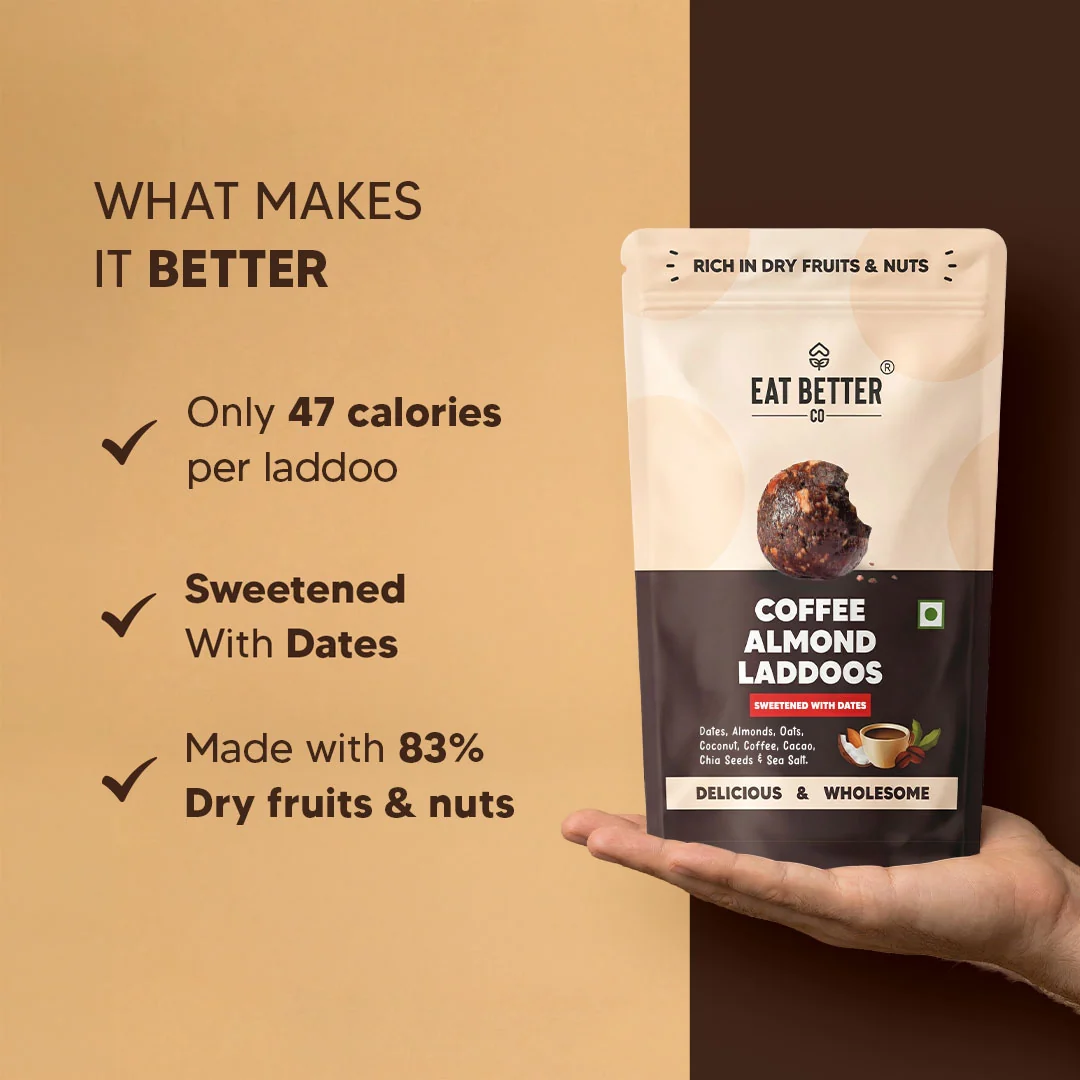 Coffee Almond Laddoos  - Value Pack - Image 4