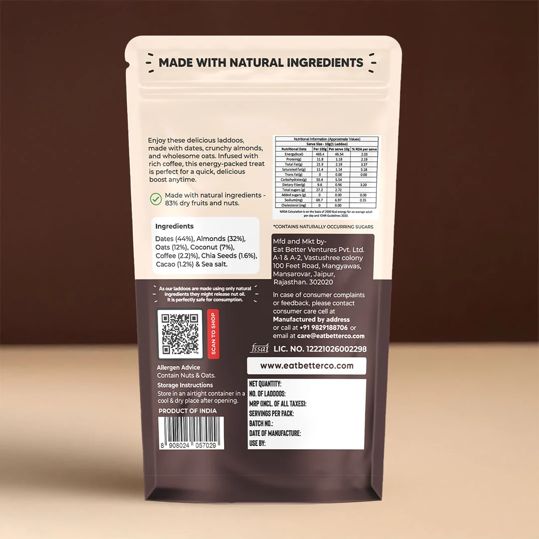 Coffee Almond Laddoos  - Value Pack - Image 9
