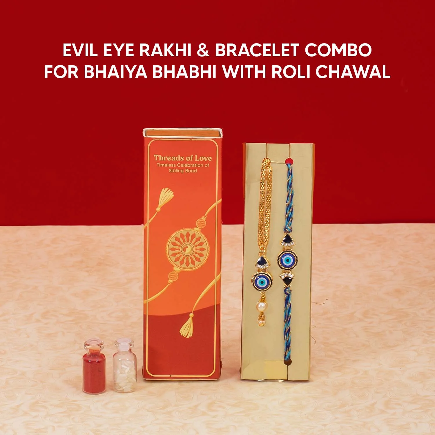 Gajraj - 12 Item Rakhi Gift Hamper for Bhaiya Bhabhi - Image 3