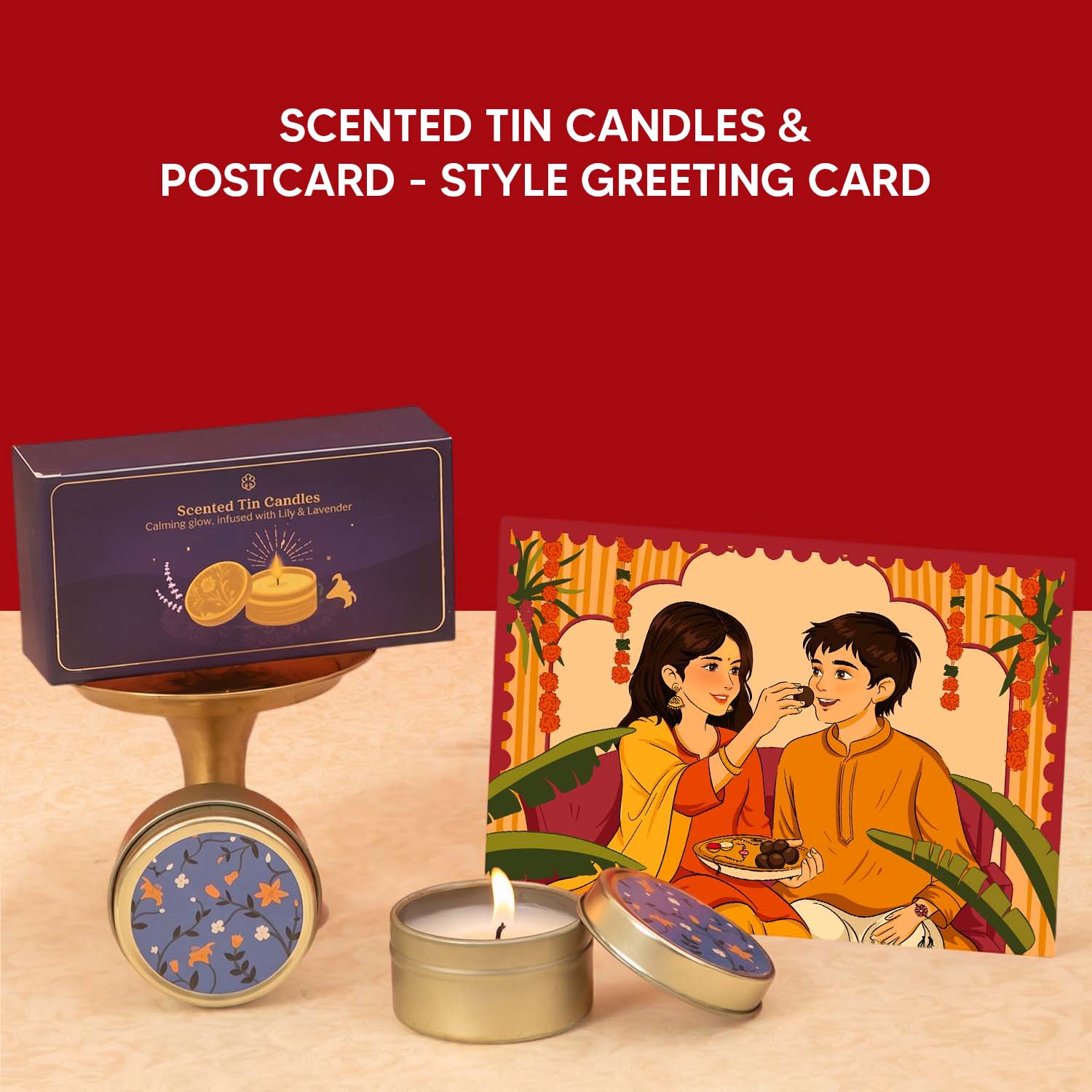 Gajraj - 12 Item Rakhi Gift Hamper for Bhaiya Bhabhi - Image 5