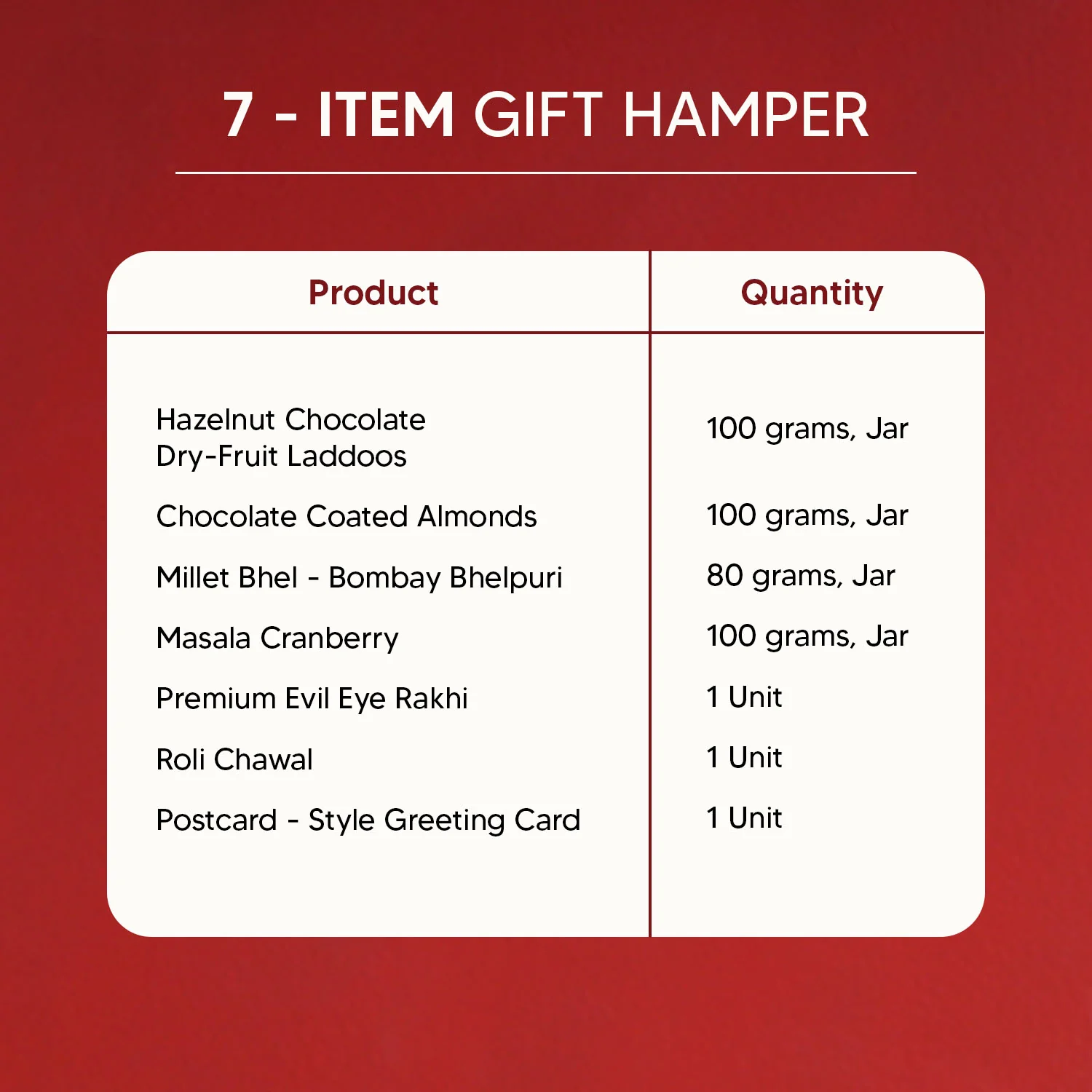 Marigold - 7 Item Rakhi Gift Hamper for Brother - Image 6