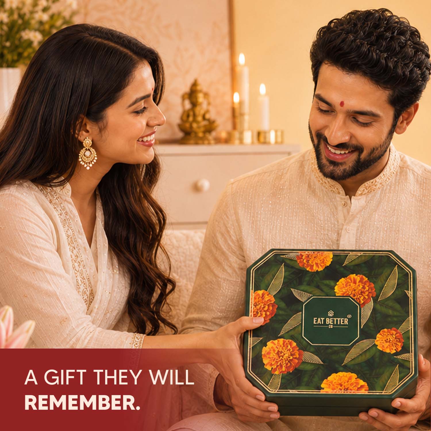 Marigold - 7 Item Rakhi Gift Hamper for Brother - Image 8