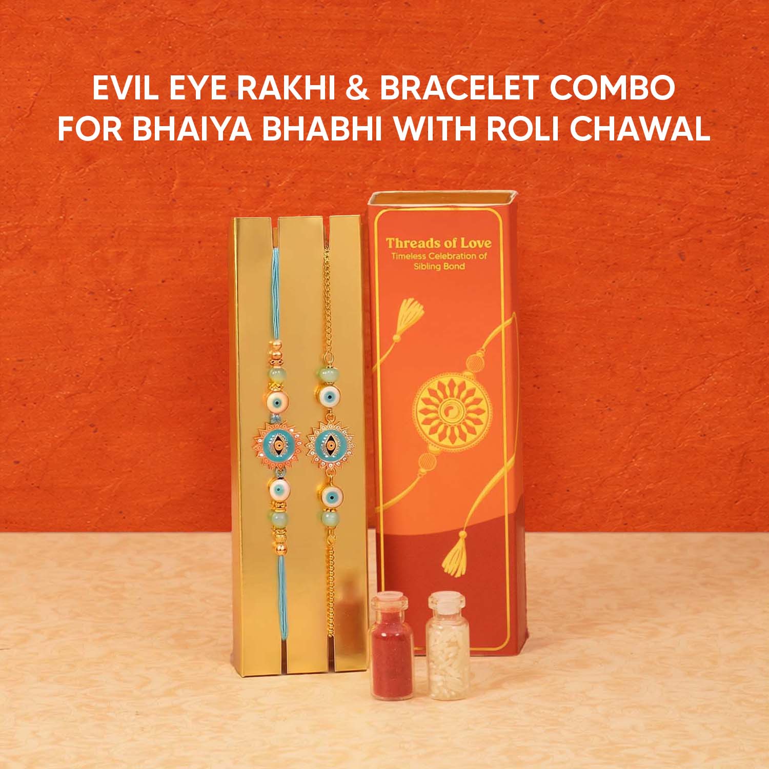 Nazar Na Lage - 17 Item Rakhi Gift Hamper for Bhaiya Bhabhi - Image 3