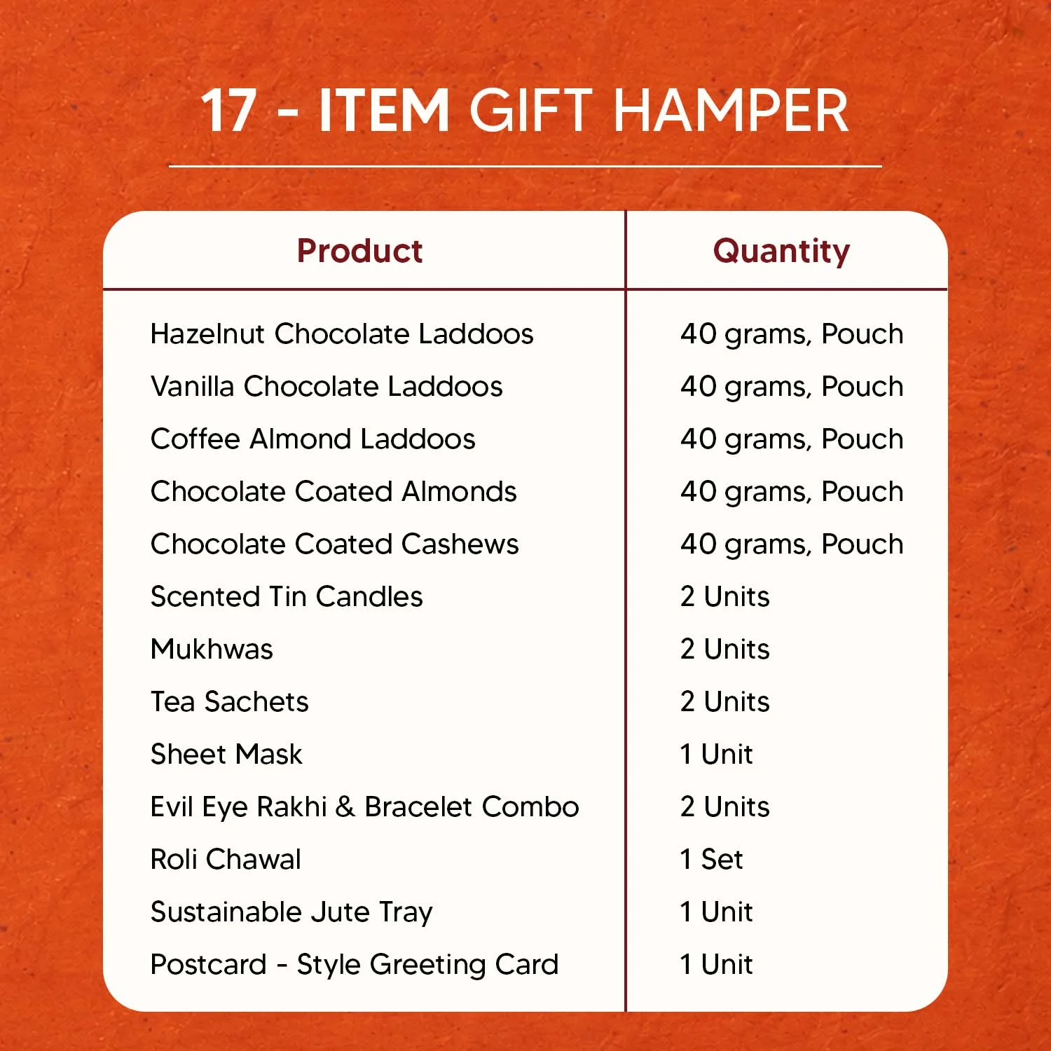 Nazar Na Lage - 17 Item Rakhi Gift Hamper for Bhaiya Bhabhi - Image 7