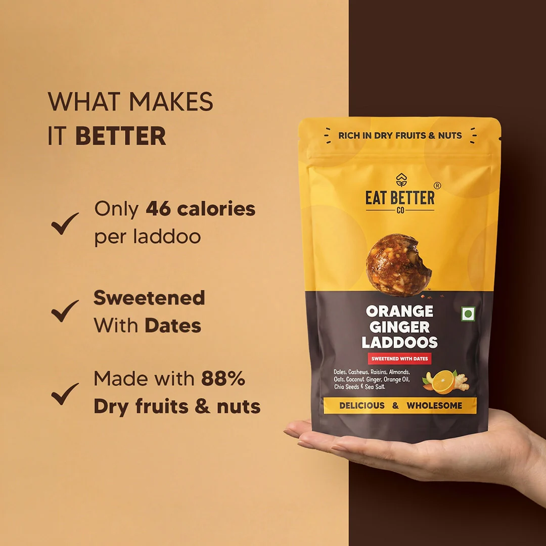 Orange Ginger Laddoos  - Value Pack - Image 4