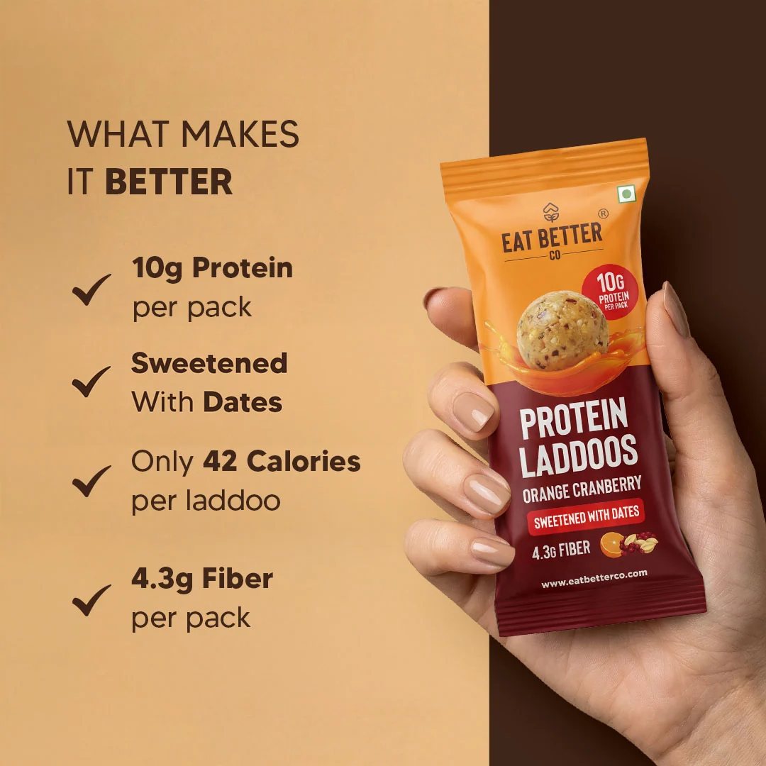 Orange Cranberry - Protein Laddoos - Image 4