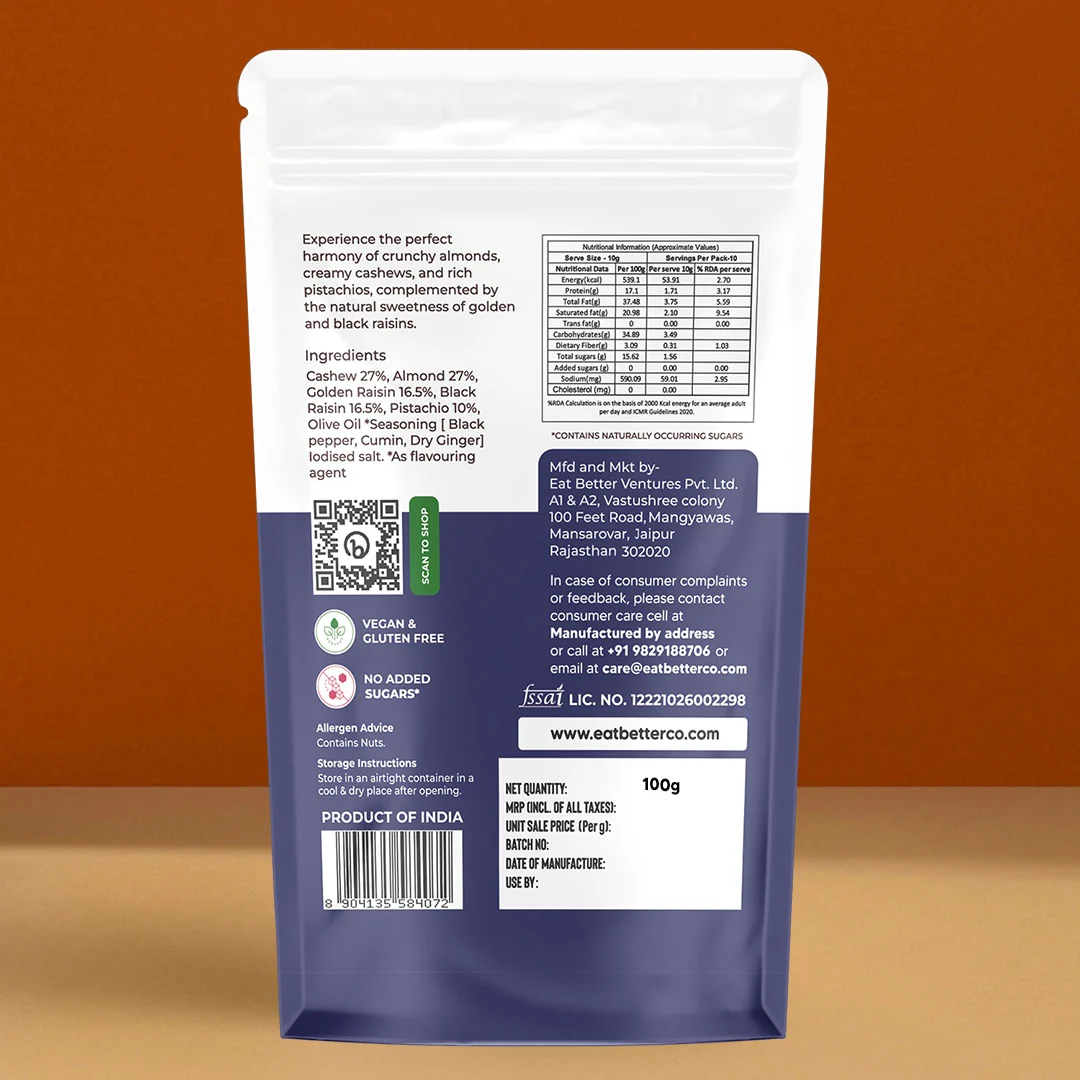 PREMIUM NUT MIX - JUMBO NUTS & RAISINS - Image 10