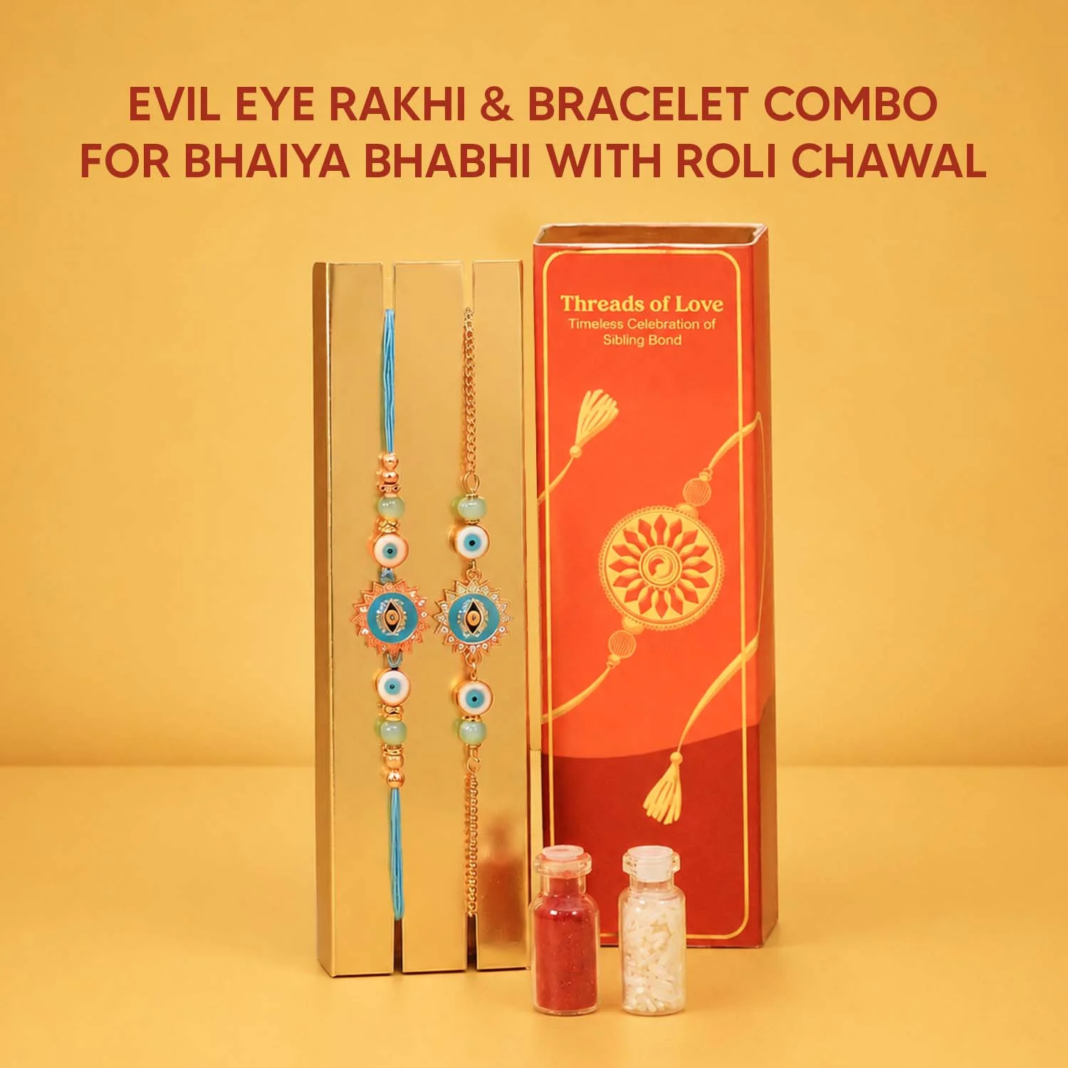 Pyar Ka Pitara - 14 Item Rakhi Gift Hamper for Bhaiya Bhabhi - Image 3