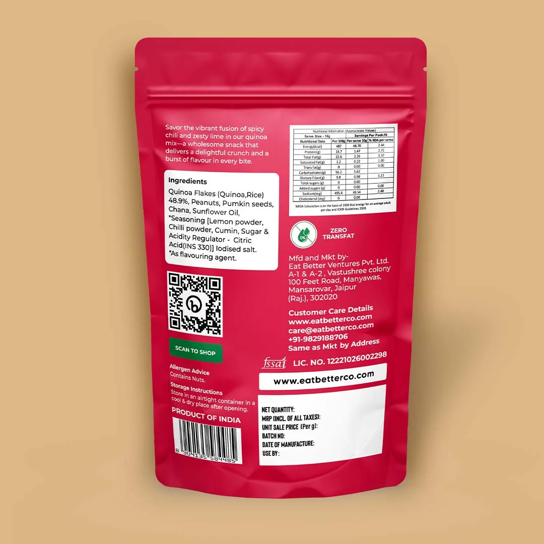 Quinoa Namkeen - Chilli Lime - Image 9