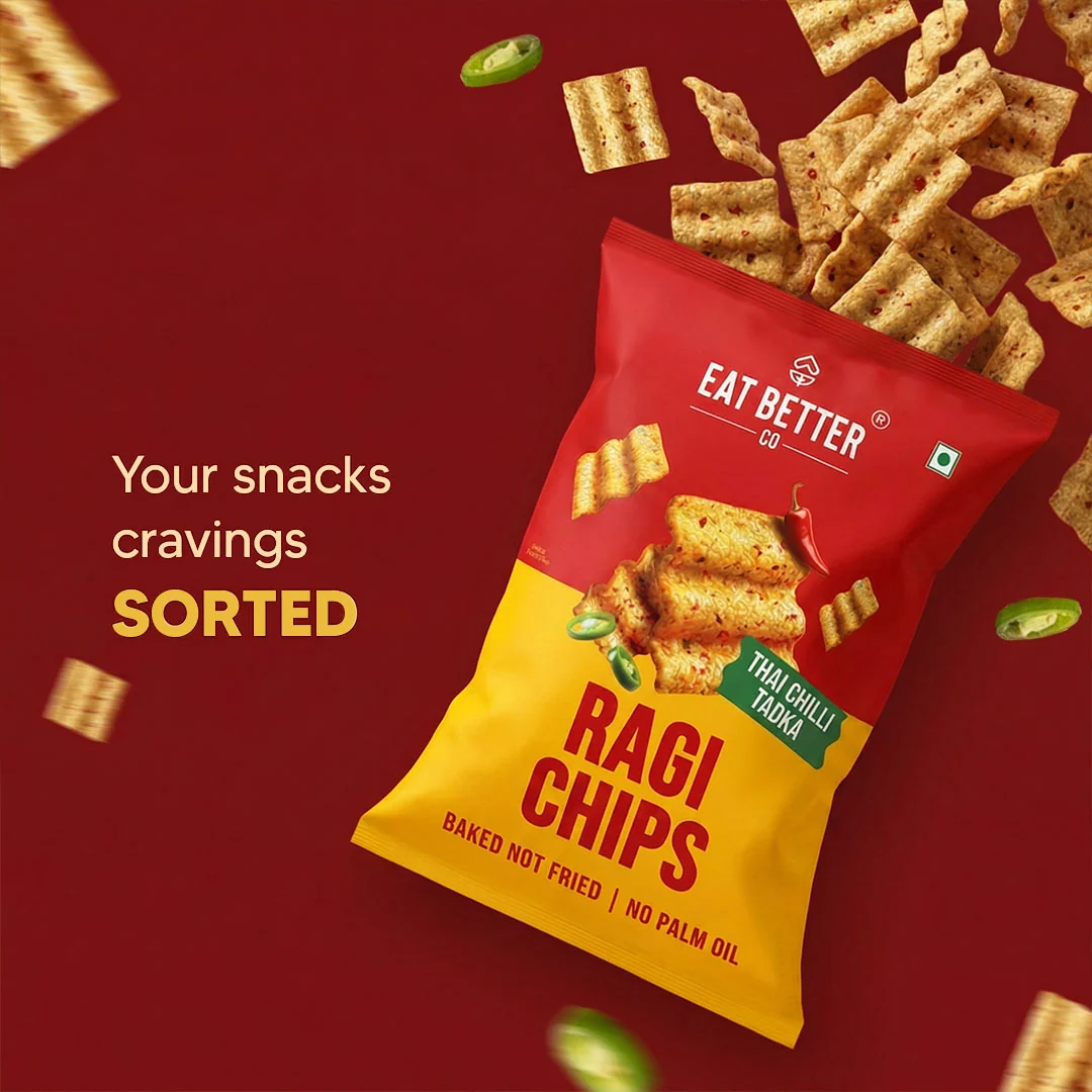 Ragi Chips - Thai Chilli Tadka - Image 3