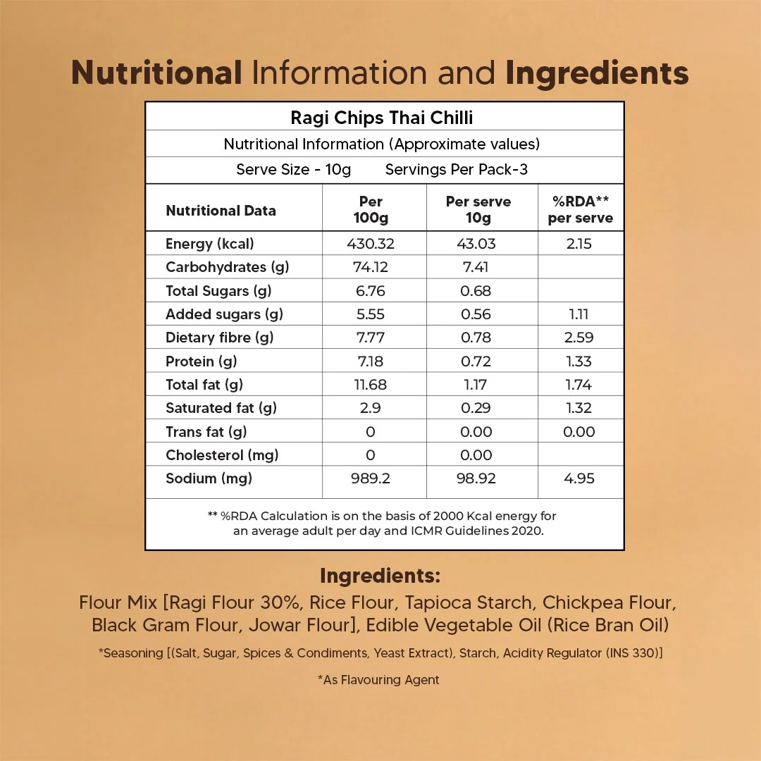 Ragi Chips - Thai Chilli Tadka - Image 7