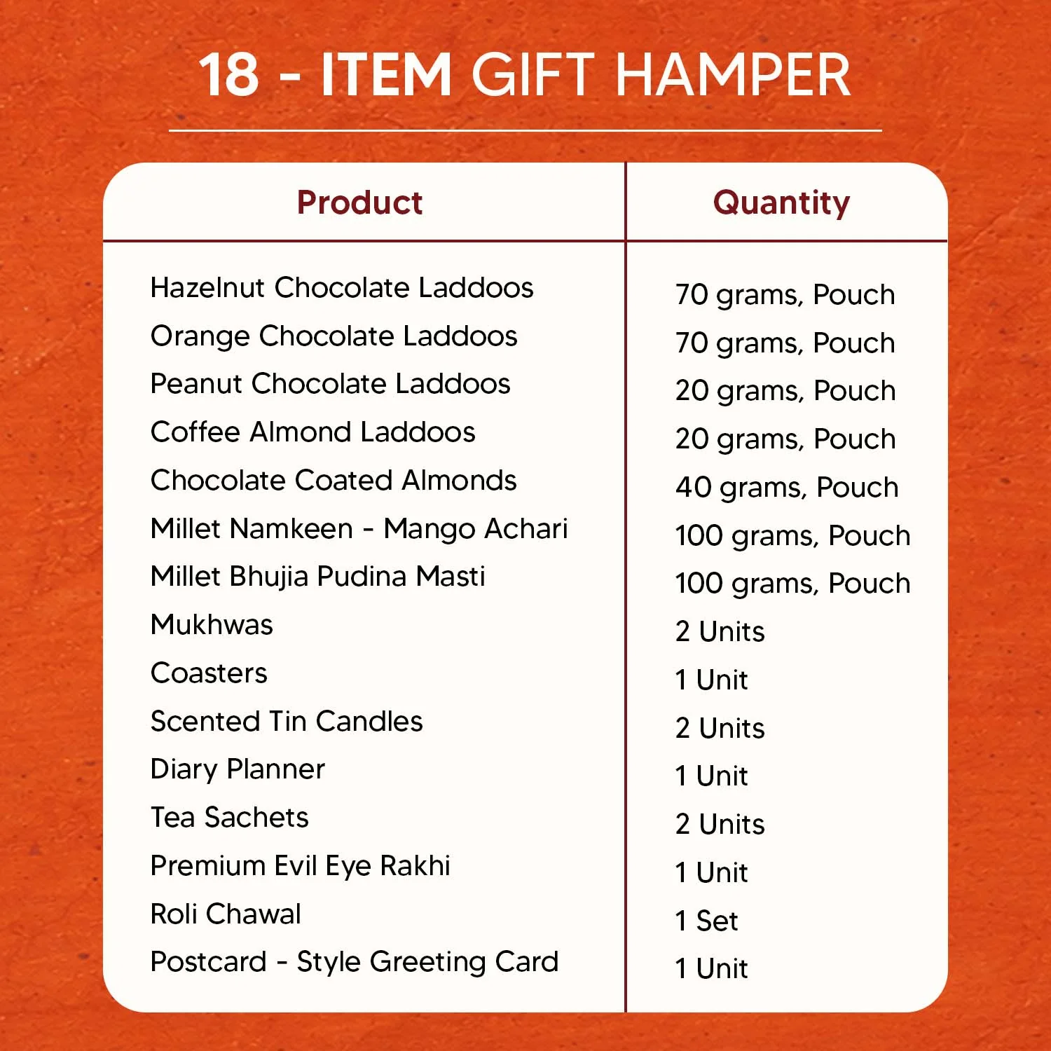 Tyohaar - 18 Item Rakhi Gift Hamper for Brother - Image 7