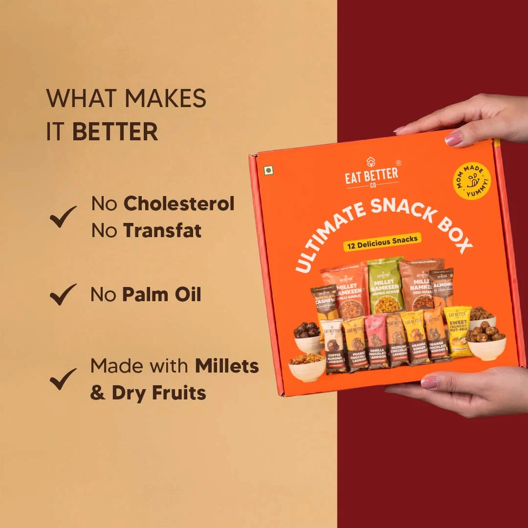 Ultimate Snack Box - Combo of 12 Healthy Snacks - Image 4